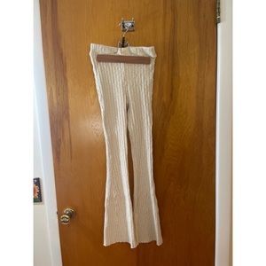 Urban Outfitters Ribbed Wide Leg Pants